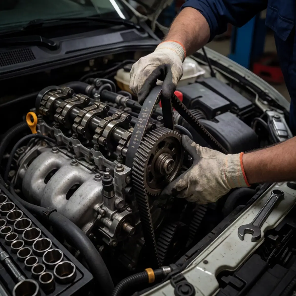 Замена ремня ГРМ Ford 1.6: пошаговая инструкция и ключевые моменты