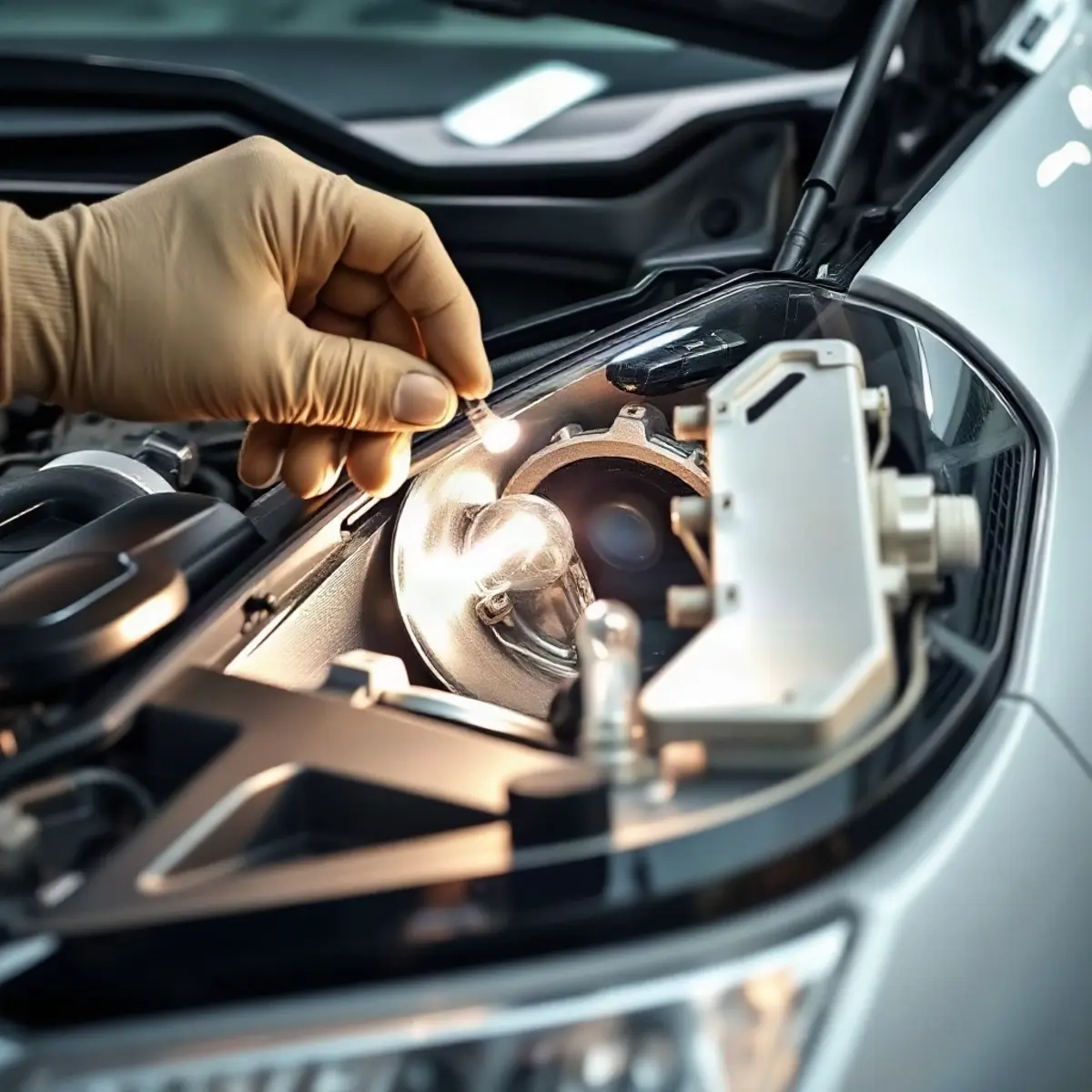 Как поменять лампочку Nissan Qashqai: пошаговая инструкция