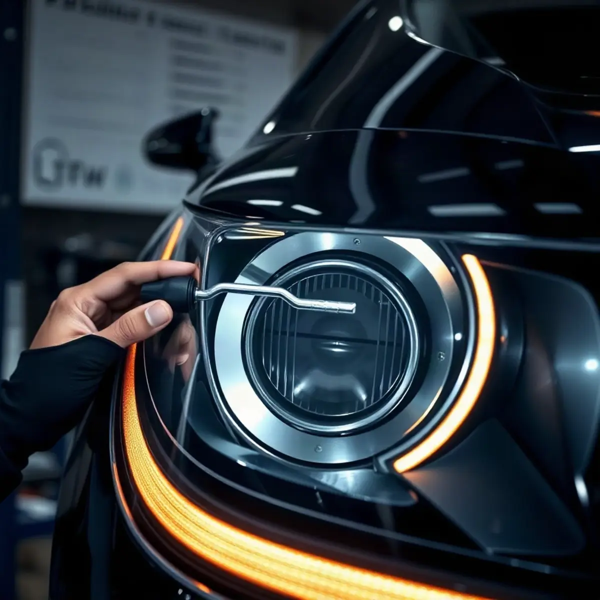 Регулировка фар Mazda 6 GH: пошаговая инструкция и разметка экрана