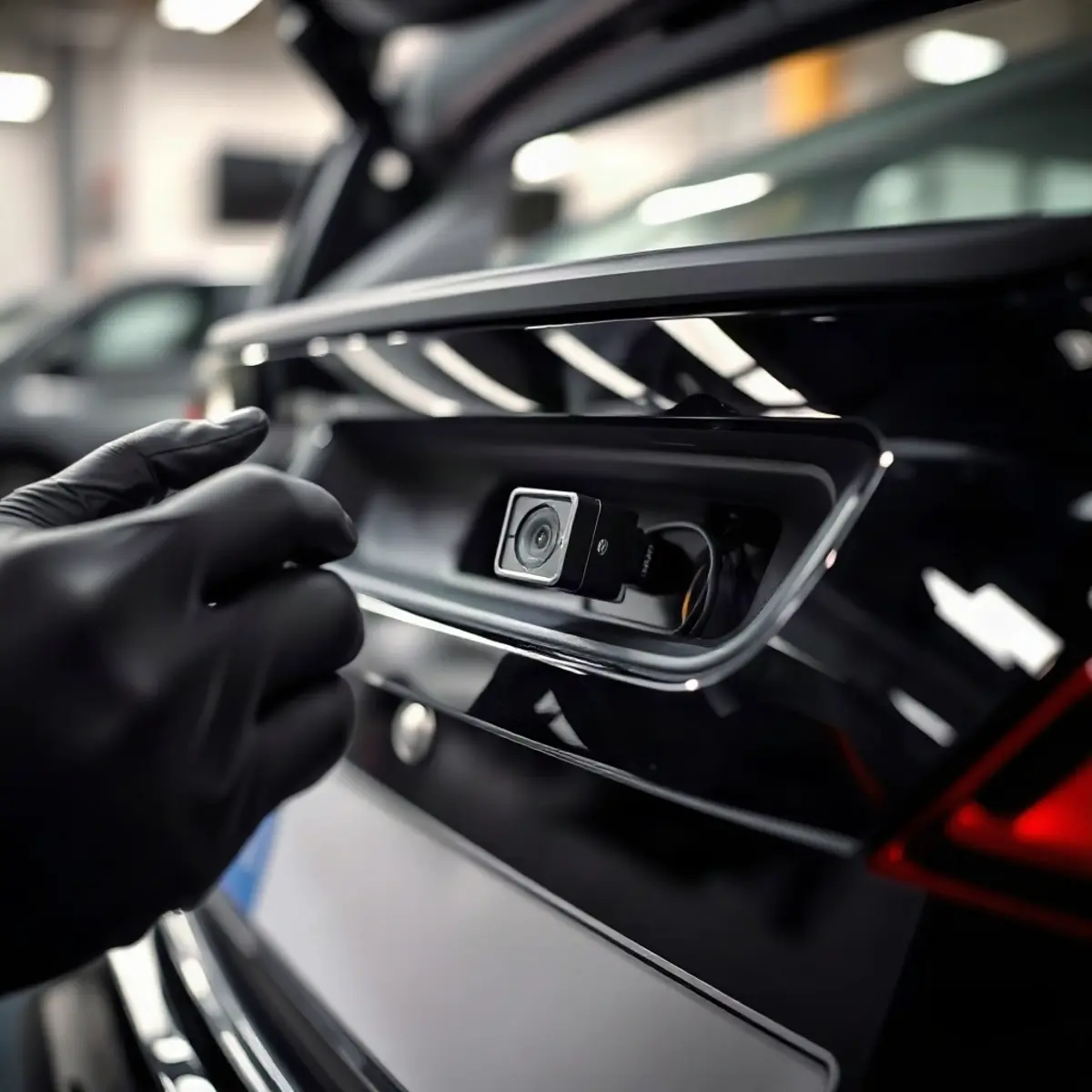 Установка камеры заднего вида Audi A6 C7: пошаговая инструкция