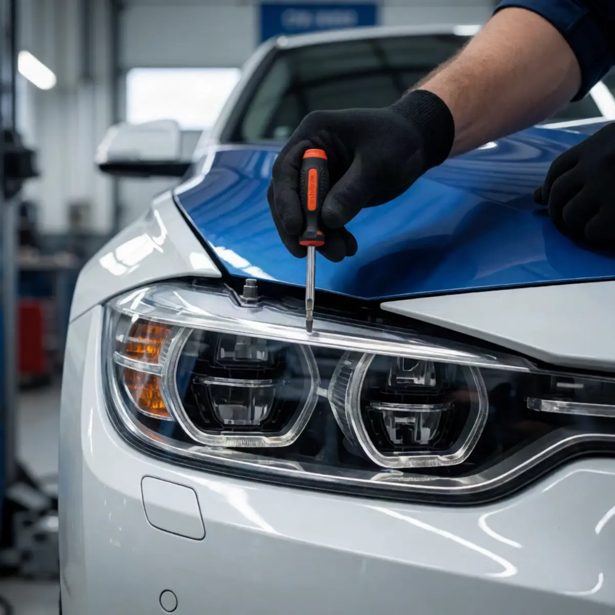 Как заменить фару BMW F30 своими руками — подробная инструкция