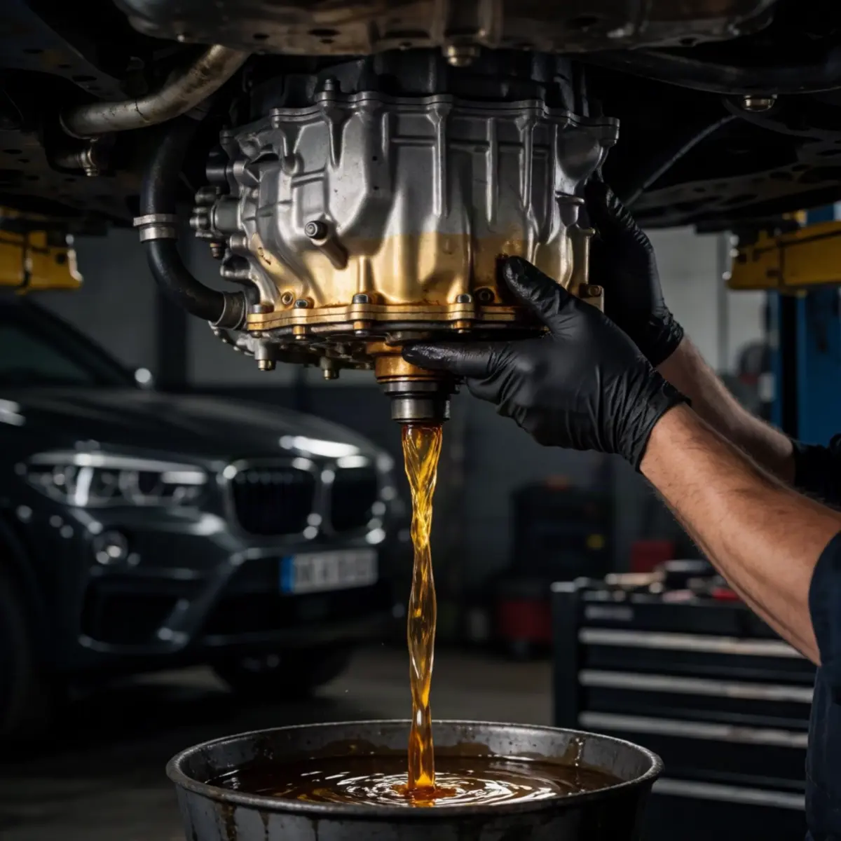Замена масла АКПП BMW X5 E70: пошаговая инструкция и советы