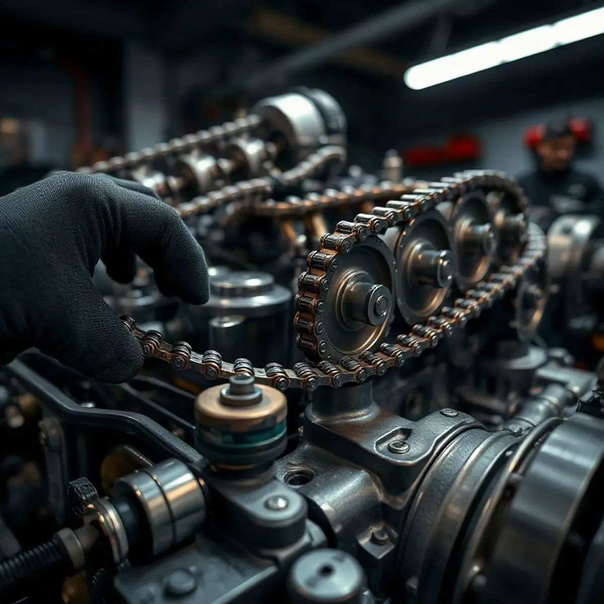 Замена цепи ГРМ на Mercedes 642 (OM642): пошаговое руководство и цены на работы